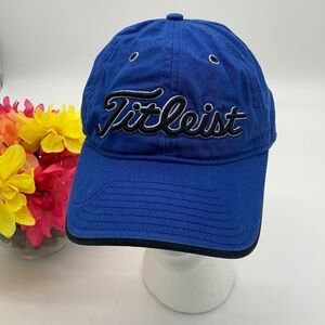 Titleist Blue Black Golf Baseball Cap -Adjustable. HT0050A
